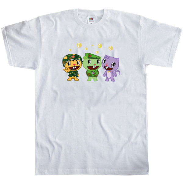 Kids' T-Shirt Fruit of the loom - happy tree friends - Mfest