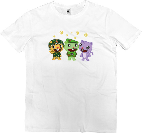 Men’s Premium T-Shirt - happy tree friends - Mfest