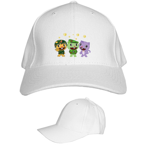 Kids' Baseball Cap 6-panel - happy tree friends - Mfest