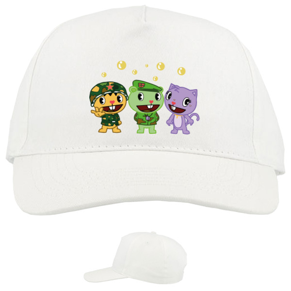 Baseball Caps - 5 panel - happy tree friends - Mfest