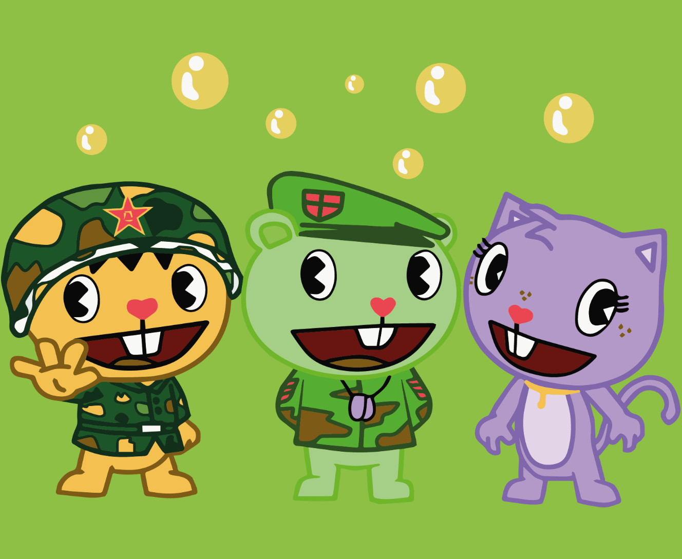 Килимок для Миші - Happy Tree Friends - Mfest