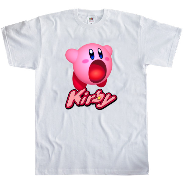 Футболка Классика Мужская Fruit of the loom - Kirby - Mfest Kirby - Футболка Классика Мужская Fruit of the loom - Kirby - Mfest