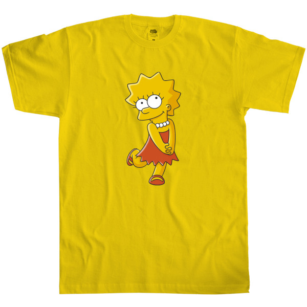 Men's T-Shirt Fruit of the loom - Lisa Marie Simpson 2 - Mfest