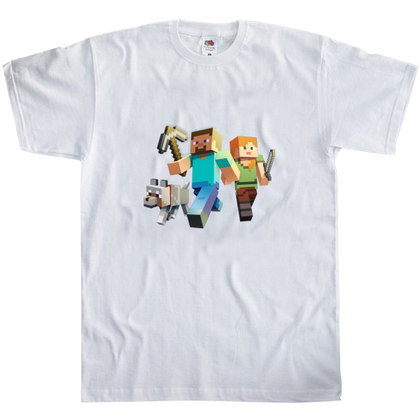 Men's T-Shirt Fruit of the loom - MINECRAFT 26 - Mfest