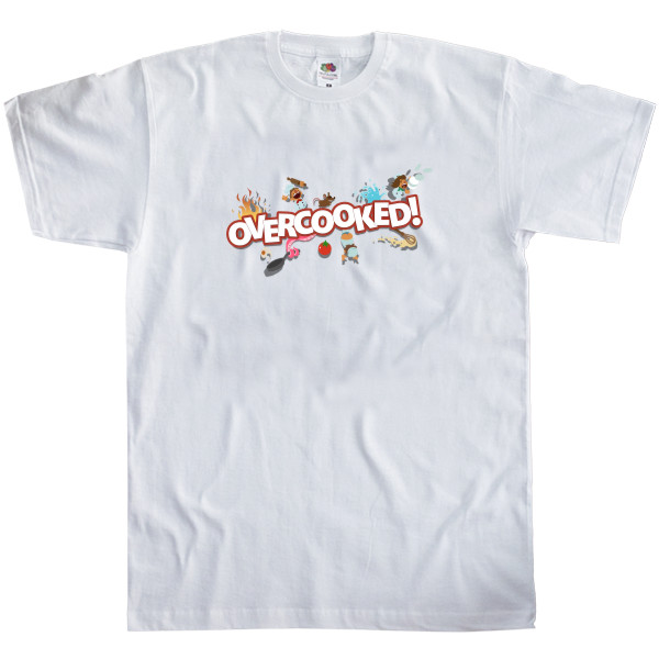 Men's T-Shirt Fruit of the loom - Overcooked 1 - Mfest