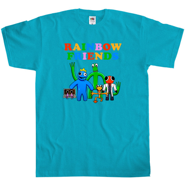 Men's T-Shirt Fruit of the loom - rainbow friends - Mfest