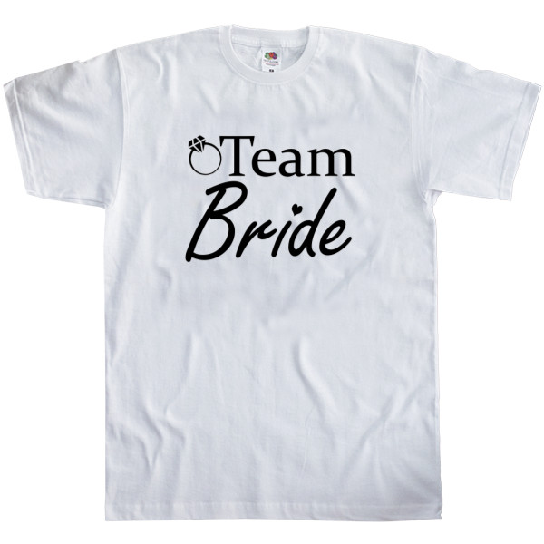 Men's T-Shirt Fruit of the loom - team bride - Mfest