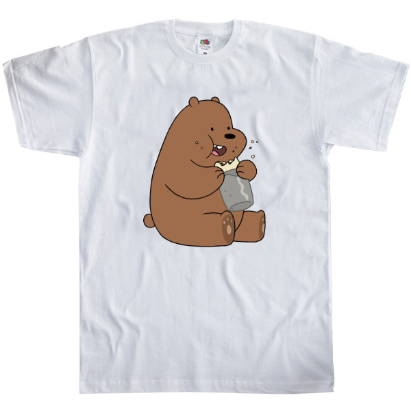 Men's T-Shirt Fruit of the loom - We Bare Bears - Mfest