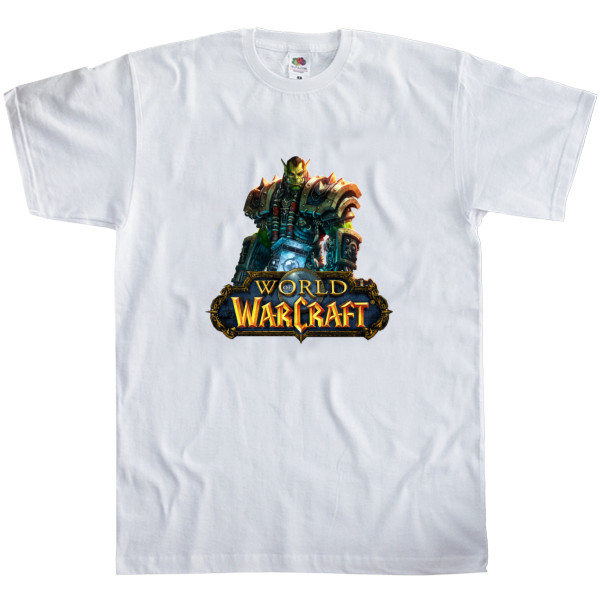 Men's T-Shirt Fruit of the loom - world of warcraft Hero 2 - Mfest