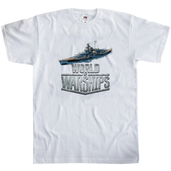 Men's T-Shirt Fruit of the loom - World of Warships 2 - Mfest