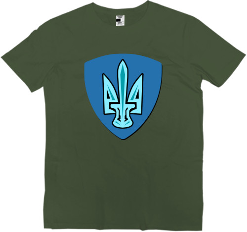 Men’s Premium T-Shirt - Coat of arms with a sword - Mfest