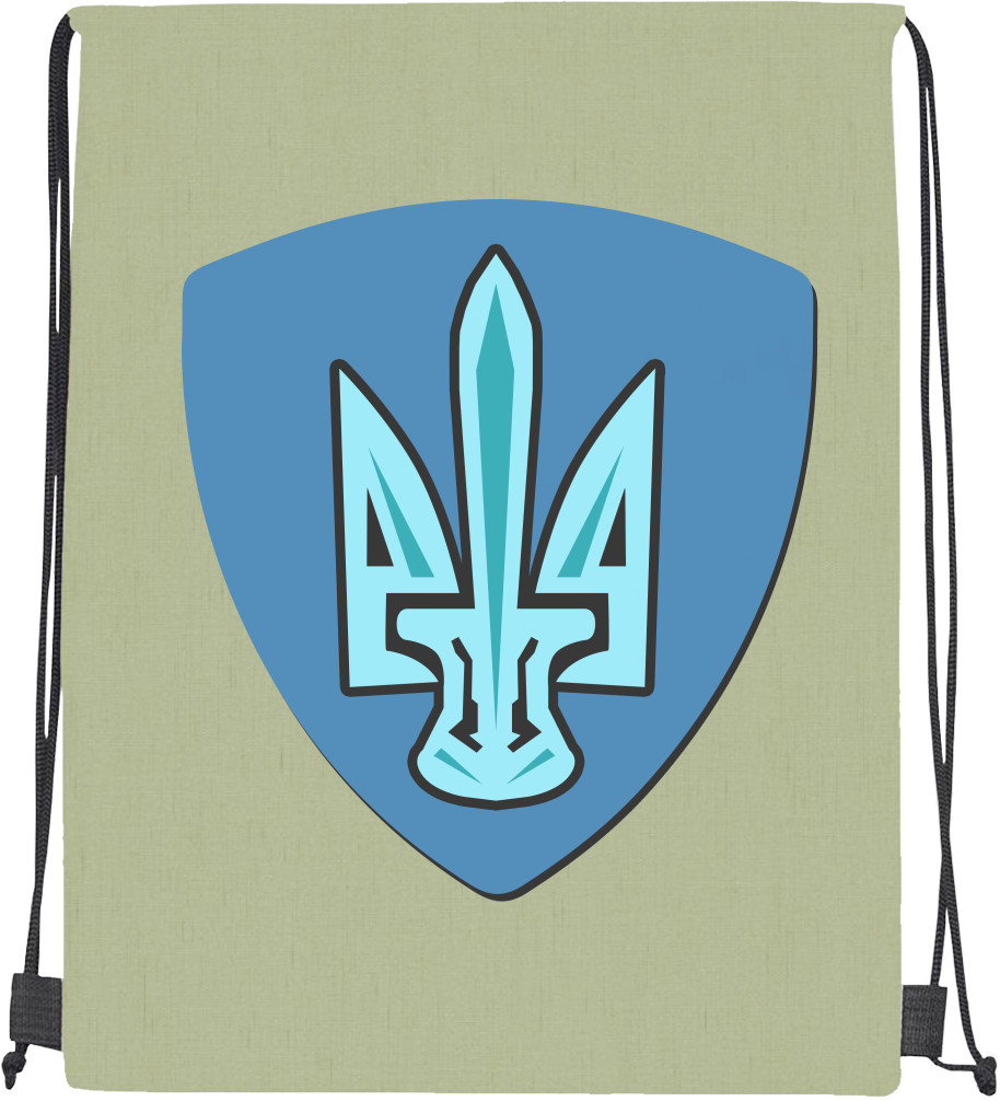 Drawstring Bag - Coat of arms with a sword - Mfest