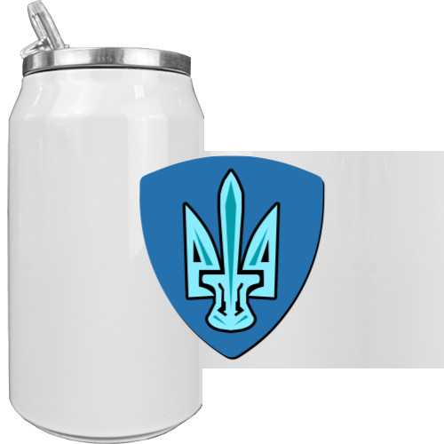 Aluminum Can - Coat of arms with a sword - Mfest