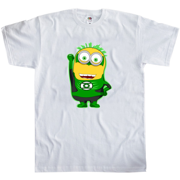 Men's T-Shirt Fruit of the loom - Green Lantern Minion - Mfest