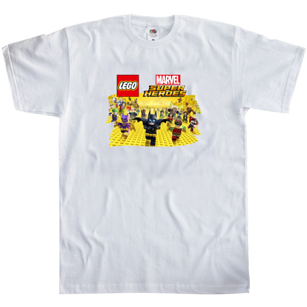 Men's T-Shirt Fruit of the loom - Lego Marvel Super Heroes - Mfest