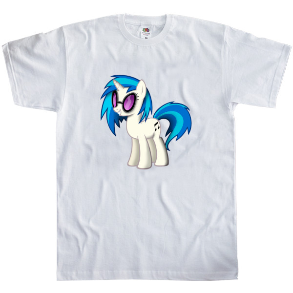 Men's T-Shirt Fruit of the loom - pony disc jockey - Mfest