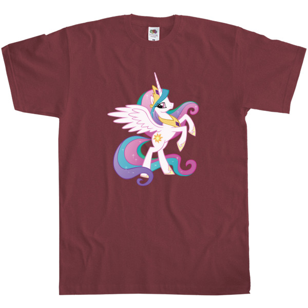 Men's T-Shirt Fruit of the loom - Princess Celestia - Mfest