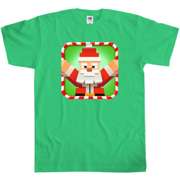 Santa in Minecraft