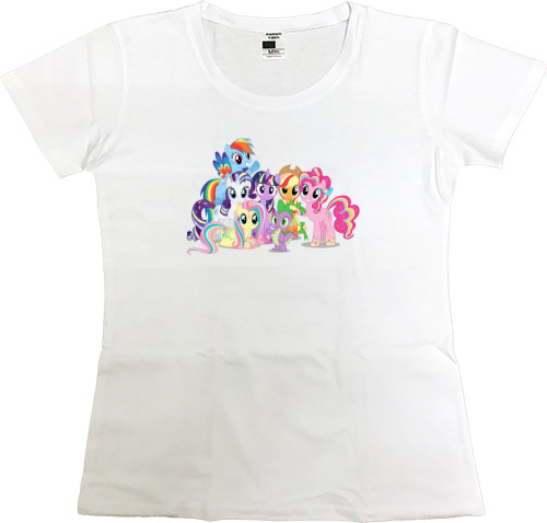 Women's Premium T-Shirt - My little pony 4 - Mfest