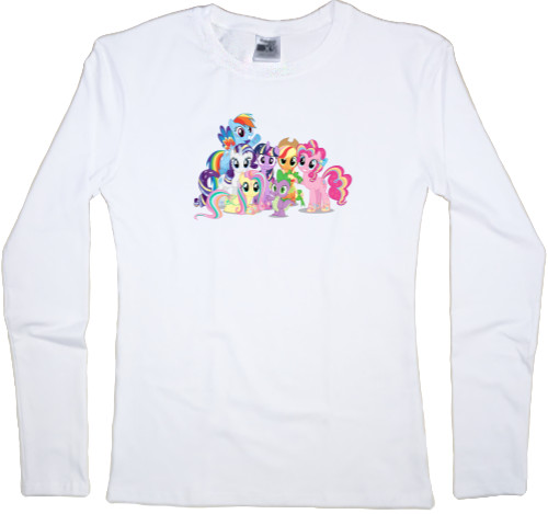 Women's Longsleeve Shirt - My little pony 4 - Mfest