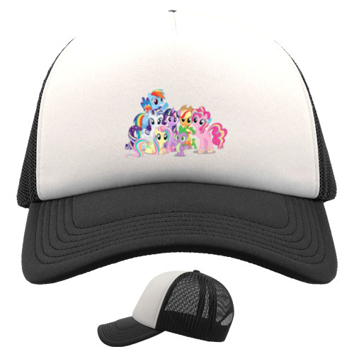 Kids' Trucker Cap - My little pony 4 - Mfest