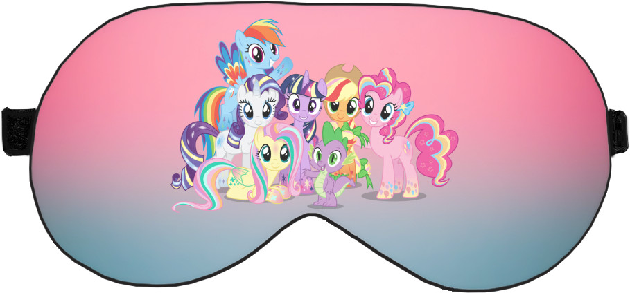 Sleep Mask 3D - My little pony 4 - Mfest