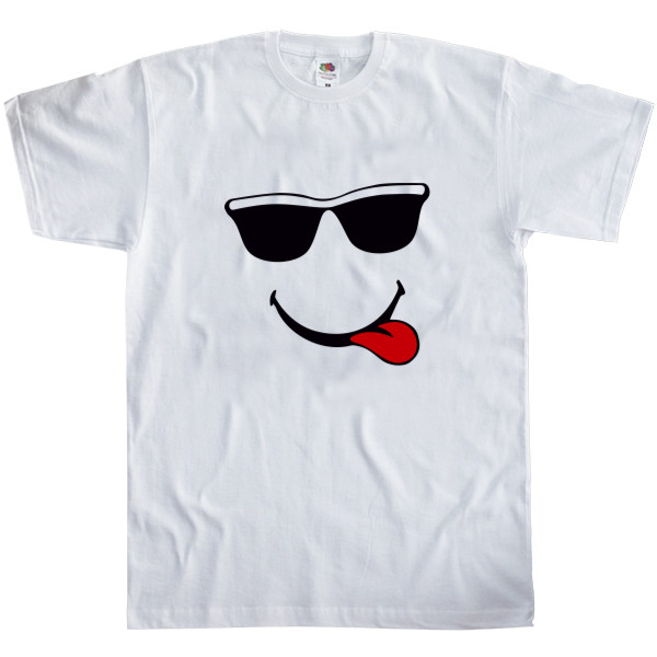 Men's T-Shirt Fruit of the loom - Smiley 2 - Mfest