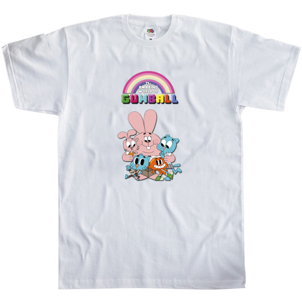 Men's T-Shirt Fruit of the loom - The Amazing World of Gumball 1 - Mfest