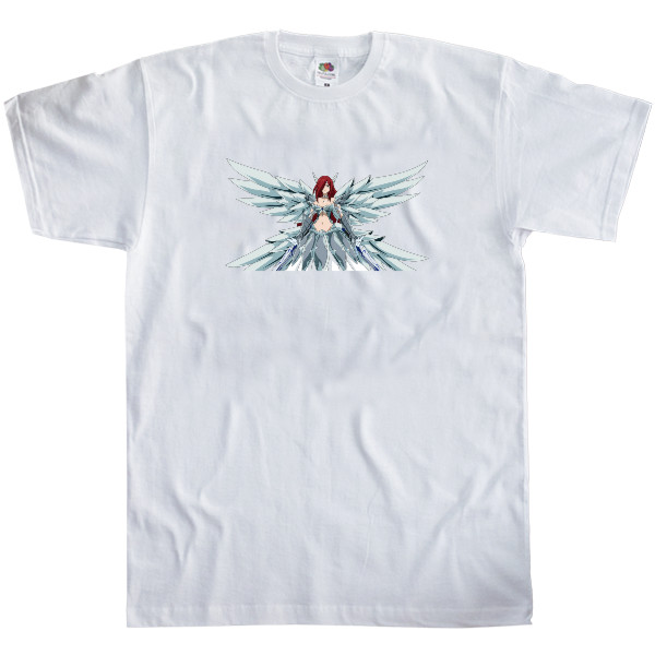 Men's T-Shirt Fruit of the loom - Erza Scarlet - Mfest