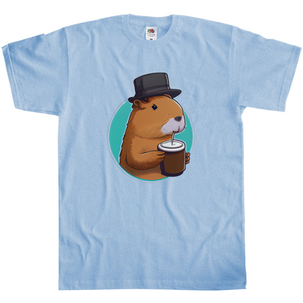 Men's T-Shirt Fruit of the loom - Capybara - Mfest