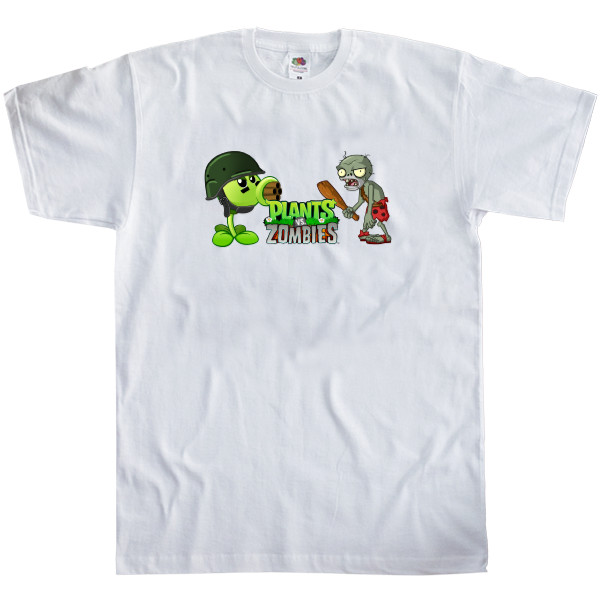 Men's T-Shirt Fruit of the loom - Roslini vs Zombies - Mfest