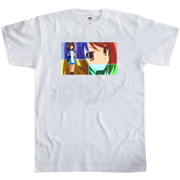 Men's T-Shirt Fruit of the loom - Suzumiya Haruhi 3 - Mfest