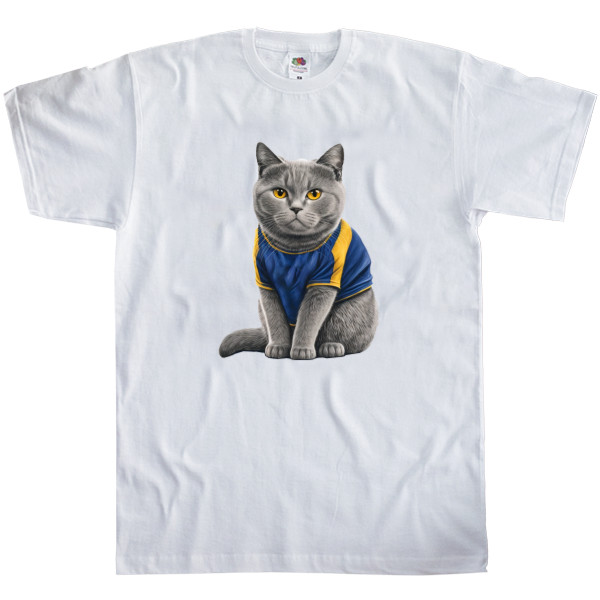 Men's T-Shirt Fruit of the loom - british shorthair gut 4 - Mfest