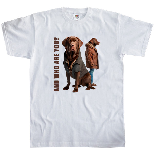 Men's T-Shirt Fruit of the loom - Labrador 7 - Mfest