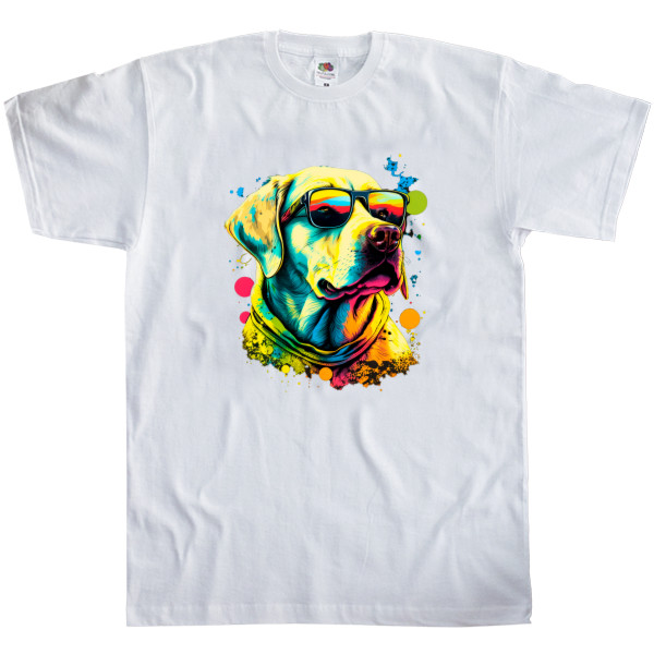 Men's T-Shirt Fruit of the loom - Labrador 9 - Mfest