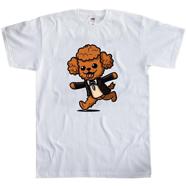 Men's T-Shirt Fruit of the loom - toy poodle - Mfest