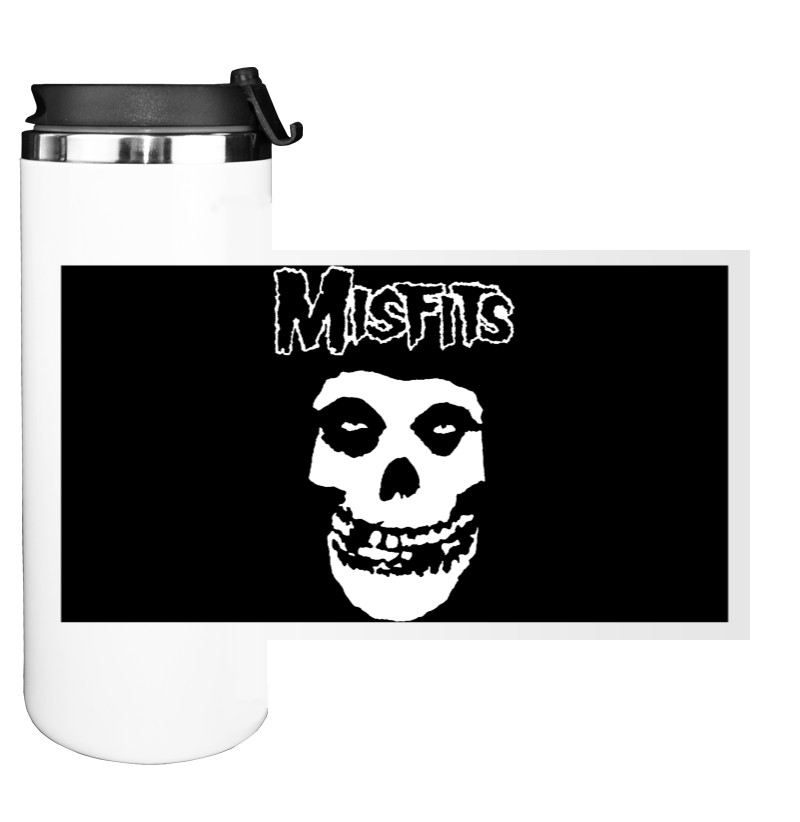 Water Bottle on Tumbler - Misfits - Mfest