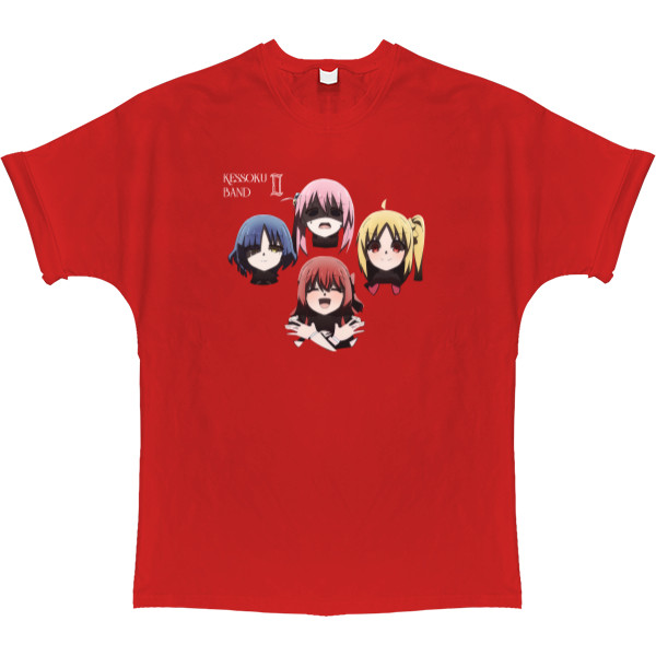 T-shirt Oversize - KESSOKU BAND girls - Mfest