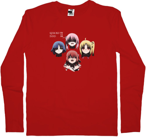 Men's Longsleeve Shirt - KESSOKU BAND girls - Mfest