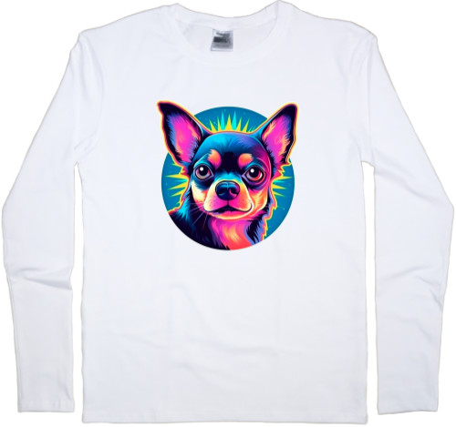 Men's Longsleeve Shirt - Chihuahua 9 - Mfest