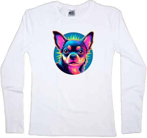 Women's Longsleeve Shirt - Chihuahua 9 - Mfest