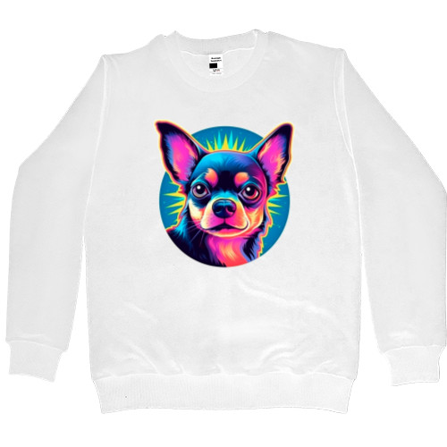 Men’s Premium Sweatshirt - Chihuahua 9 - Mfest