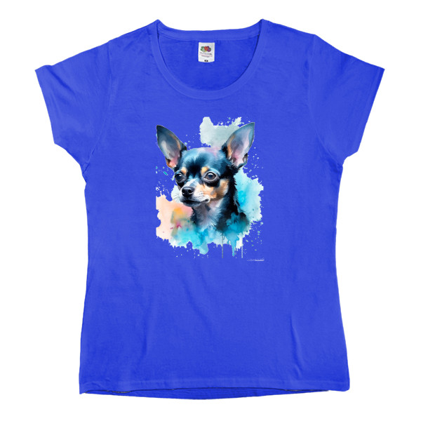 Women's T-shirt Fruit of the loom - Chihuahua 13 - Mfest