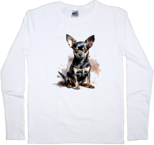 Men's Longsleeve Shirt - Chihuahua 12 - Mfest