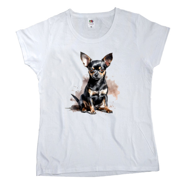 Women's T-shirt Fruit of the loom - Chihuahua 12 - Mfest