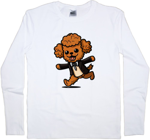 Kids' Longsleeve Shirt - toy poodle - Mfest