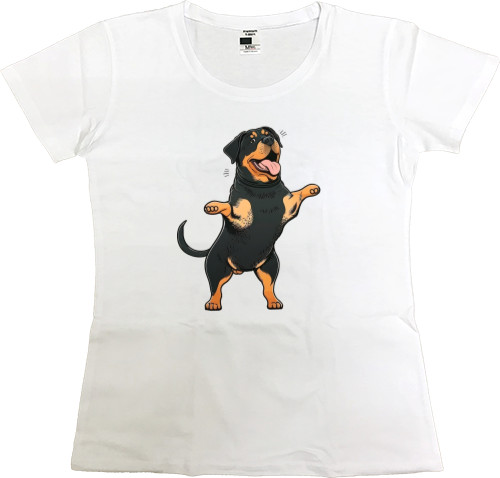 Women's Premium T-Shirt - Rottweiler 13 - Mfest