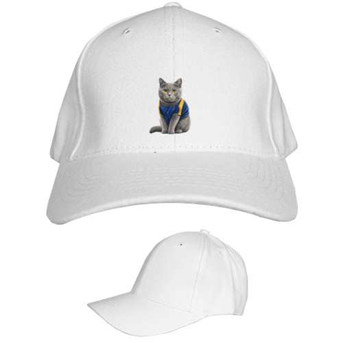 Kids' Baseball Cap 6-panel - british shorthair gut 4 - Mfest