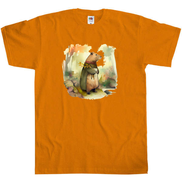 Kids' T-Shirt Fruit of the loom - fantasy capybara - Mfest