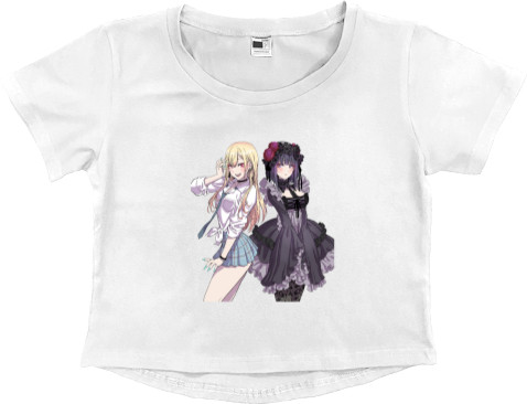 Women's Cropped Premium T-Shirt - Sono Bisque Doll wa Koi wo Suru - Mfest